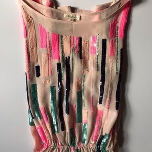 Shashanna Pink Dress. Size P